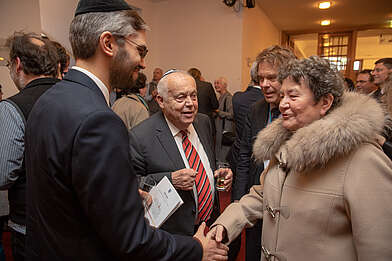 Rabbiner Alexander Nachama, Prof. Dr. Reinhard Schramm