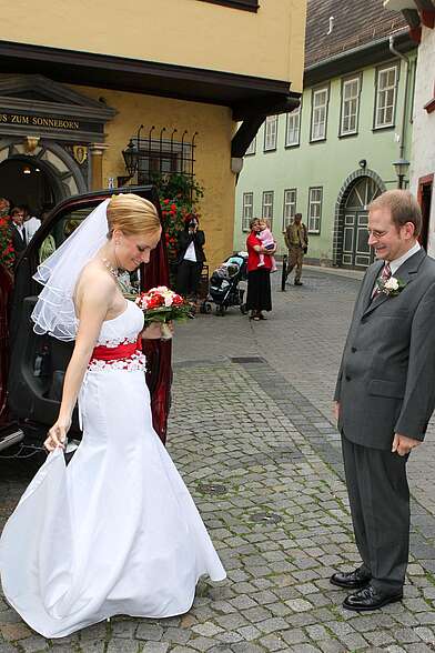 Hochzeitsshooting im Augustinerkloster und Park