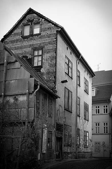 Baufällig in Erfurt